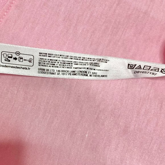 Urban Outfitters Out From Under Addison COZY CROP TOP Pink S - Picture 14 of 16